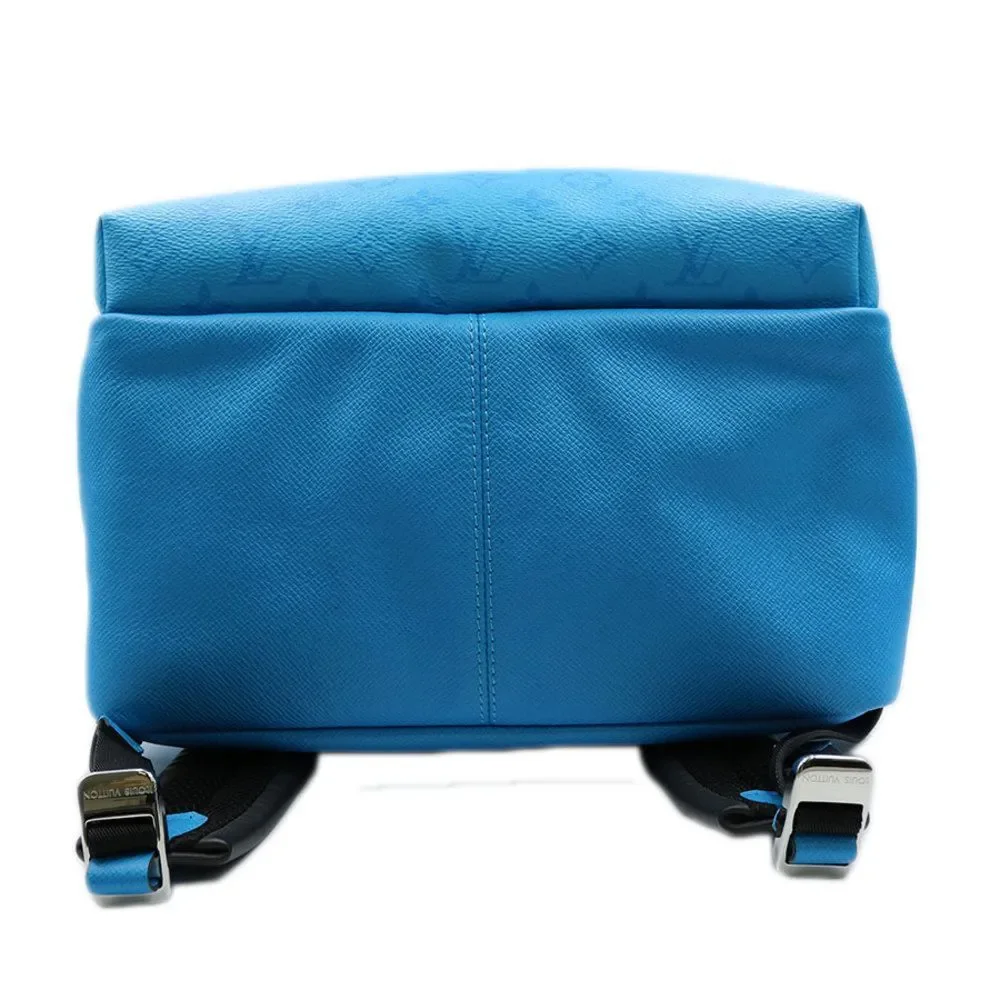 Discovery Backpack Monogram Eclipse Leather Black Blue PM LV